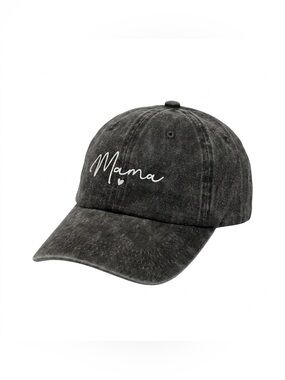 Womens Baseball Hat grey Mama OS NEW